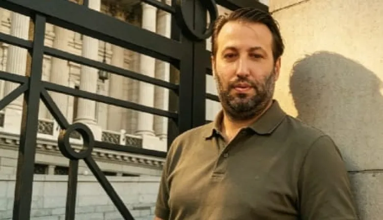 Nicolás Hourclé, emergente del peronismo, junto al dirigente mercedino Carlos Selva