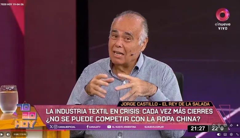Chiche Gelblung entrevistó al Rey de La Salada y habló de crisis, trabajo y consumo