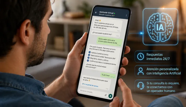 Kicillof habilitó un chat para consultas en PBA con IA: cómo funcionará