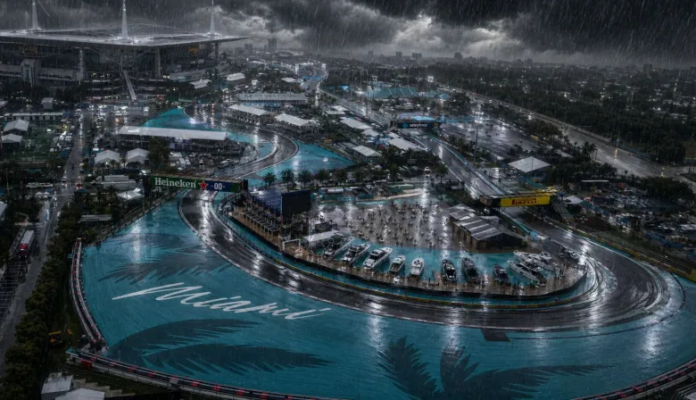 ¿Se corre o no? Miami entra en alerta y la F1 evalúa cambios por el clima