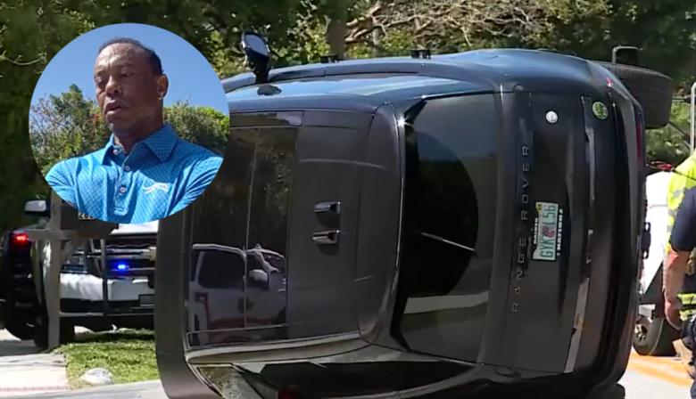 Tiger Woods, accidente y polémica: “Estaba hablando con el presidente”