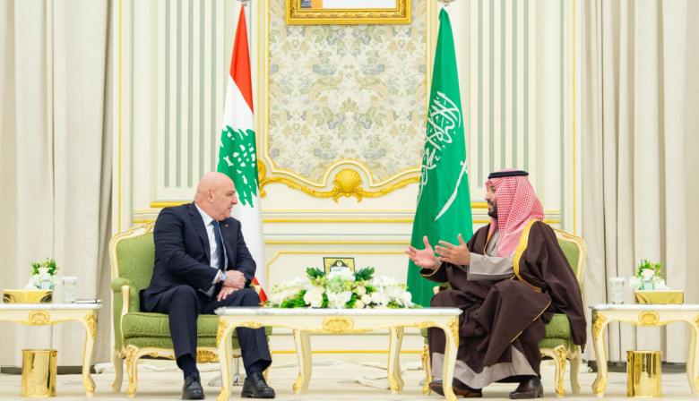 Riad se consolida en Medio Oriente y el gesto de Joseph Aoun lo confirma