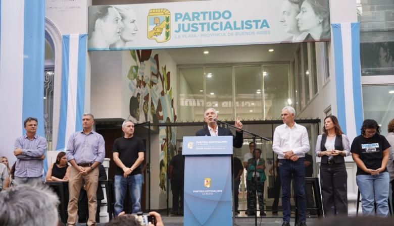 PJ La Plata: Julio Alak convocó a unir al peronismo detrás de Axel Kicillof