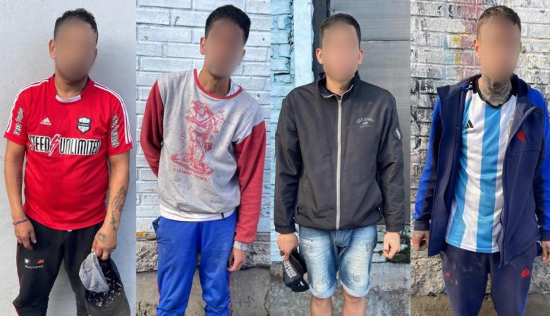 Parque Chacabuco: desarman ranchadas y detienen a cuatro personas