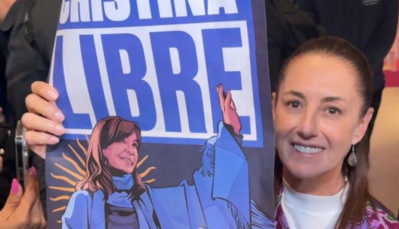 El fuerte gesto de Sheinbaum y el PT de Lula da Silva por Cristina Kirchner