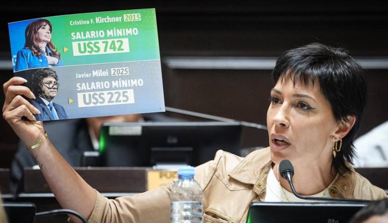 Mayra Mendoza explotó contra Milei por la inflación y apuntó a Karina: qué dijo