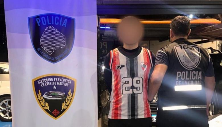 River vs Carabobo: detuvieron a un prófugo buscado por abuso sexual