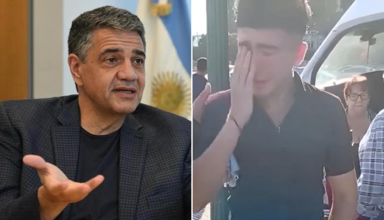 Jorge Macri contó qué pasará con el vendedor de alfajores que rompió en llanto