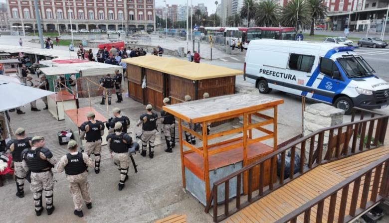 Mar del Plata: desmantelan y desalojan la "Saladita de la Bristol"