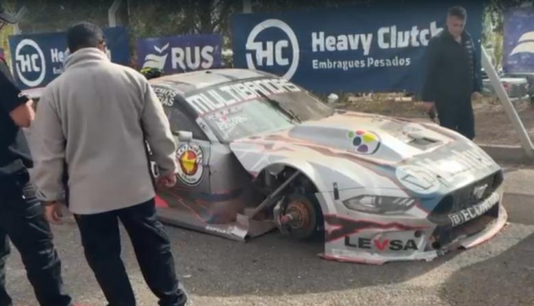 Sanción millonaria a un equipo del TC por el desprendimiento de una rueda