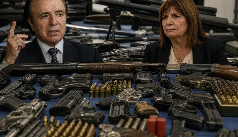 Tráfico ilegal de armas: del caso Menem al escándalo en el RENAR