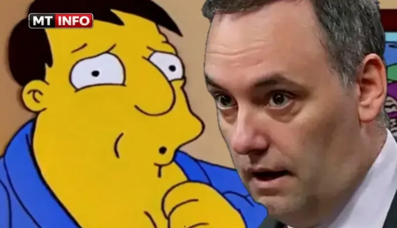 Adorni, Los Simpson y una lectura que empezó a circular fuerte en redes