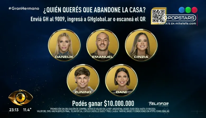 El participante que se iría el lunes de Gran Hermano Generación Dorada