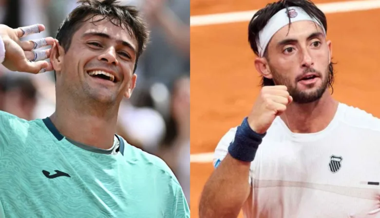 Batacazos de Mariano Navone y Thiago Tirante en el Masters 1000 de Roma