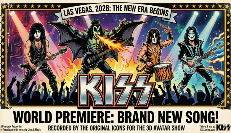 Gene Simmons confirmó una canción inédita y reabre la era de Kiss en estudio