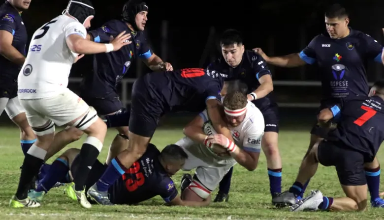 El equipo de rugby de la Policía de la CABA enfrentó a su par de Inglaterra