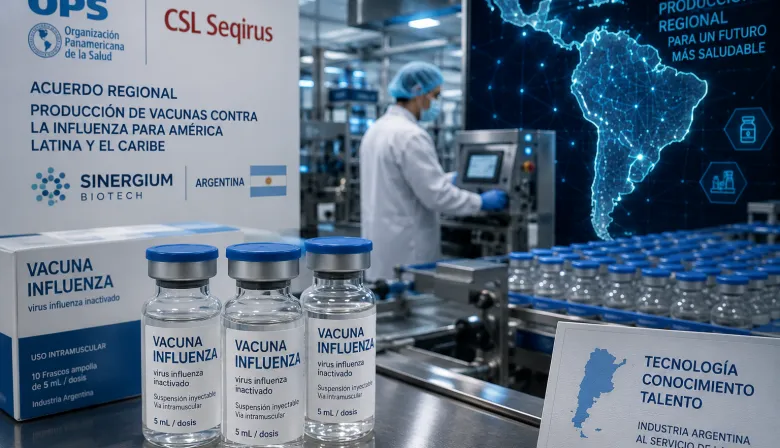 Producción de vacunas contra la gripe: la ventaja que ganan hospitales y pacientes