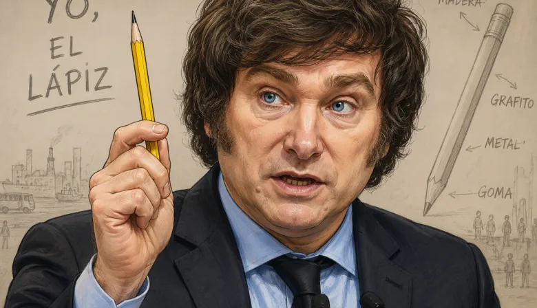 "Yo, el lápiz": qué dice el emblemático ensayo que Milei recomendó leer
