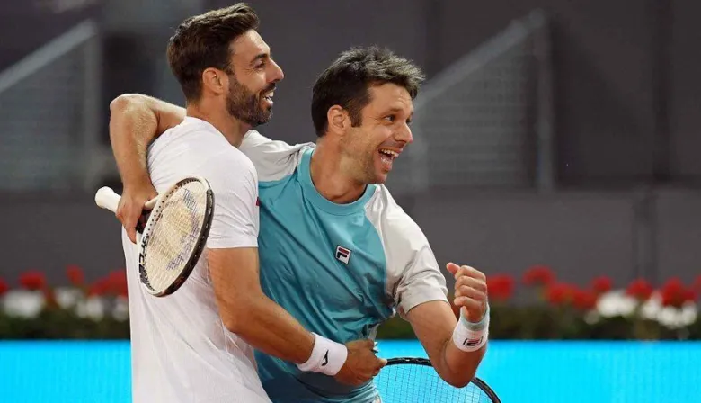 Horacio Zeballos y Marcel Granollers, otra vez finalistas en Roma