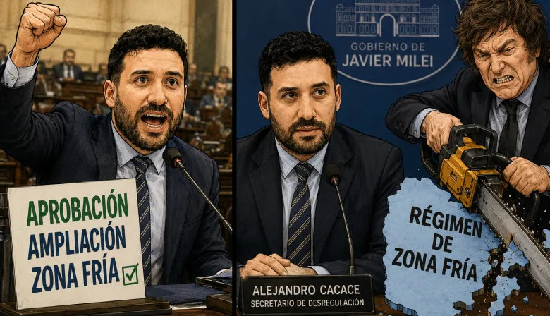 Zona Fría y San Luis: el "populismo" tarifario 2021 de un funcionario de Milei