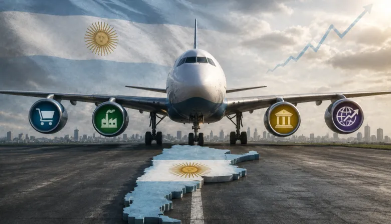 Argentina dividida en dos tendencias: agregados mejores, familias peores