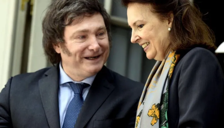 "Extraordinario": a qué funcionario clave de Milei elogió Diana Mondino