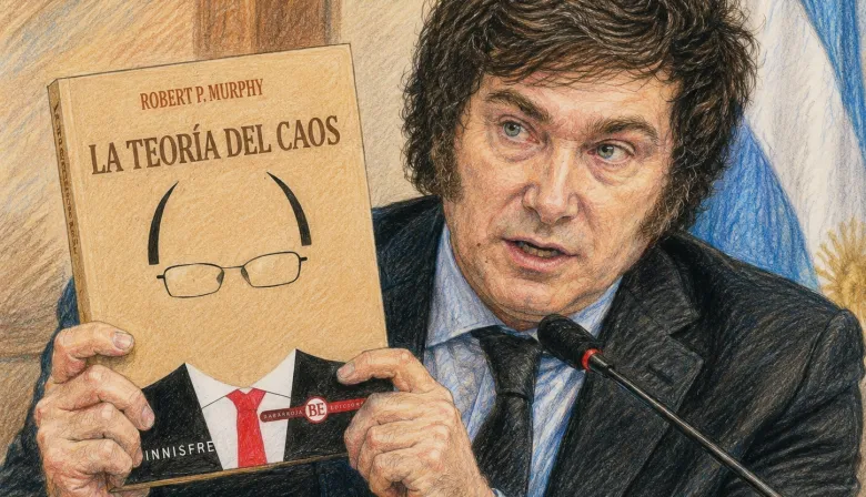 "La teoría del caos": qué propone el libro que Milei repartió a su Gabinete