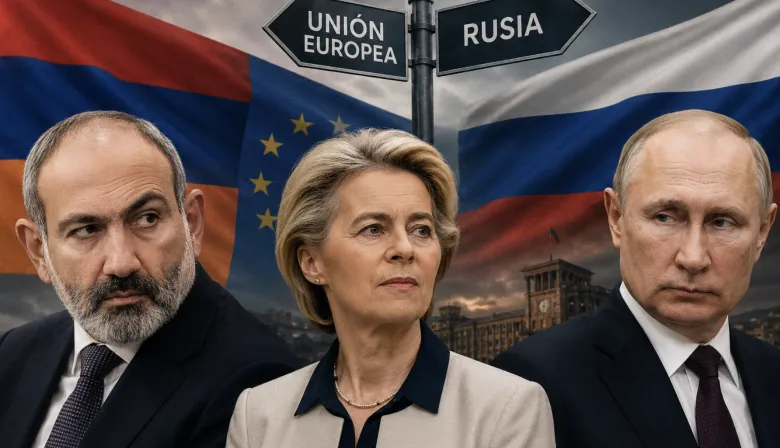 Putin quiere que Armenia elija entre Rusia y Europa antes de votar