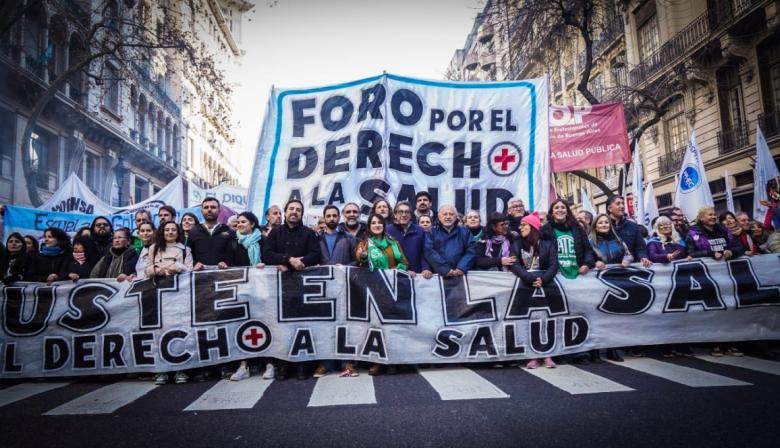 Marcha Federal de la Salud: 40% más de pacientes y el aviso límite para junio