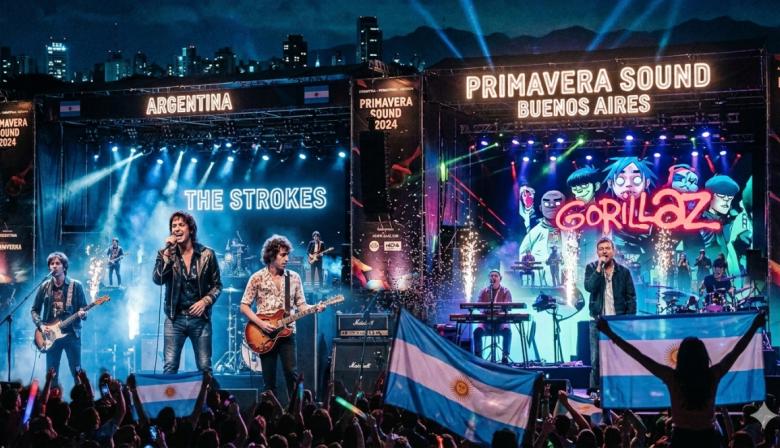The Strokes y Gorillaz vuelven a Buenos Aires: cuándo y cómo conseguir entradas