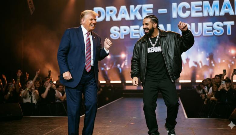 La fórmula viral de la Casa Blanca: Trump, Drake y un guiño directo a TikTok