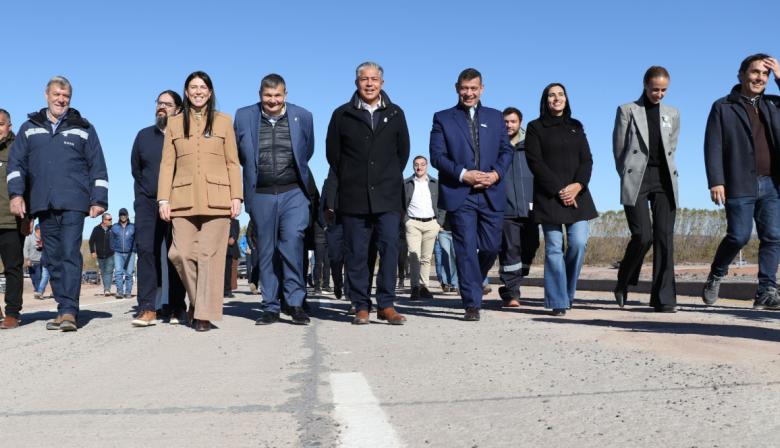 Menos demoras para entrar a Vaca Muerta: inauguraron un desvío clave en Añelo