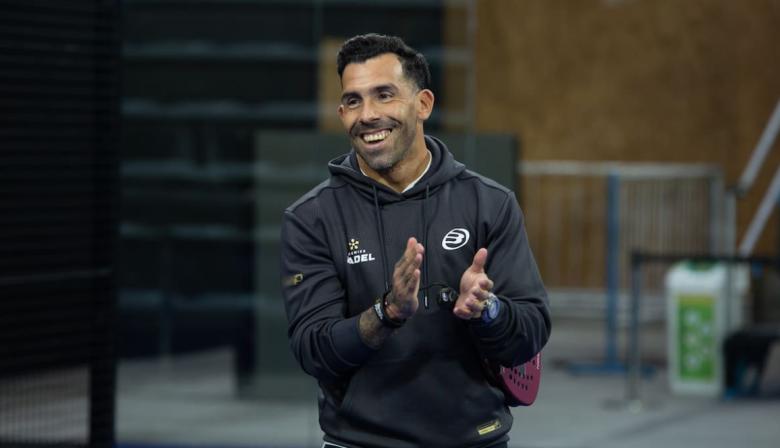 Carlitos Tevez: “Estamos felices con la academia de pádel en San Miguel”