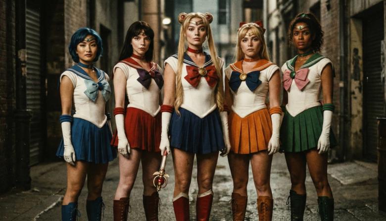 Así se ve Sailor Moon dirigida por Quentin Tarantino con Anya Taylor-Joy y Margot Robbie