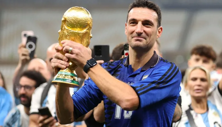 Scaloni: "Heredé de mi viejo eso de no tenerle miedo a absolutamente nada"