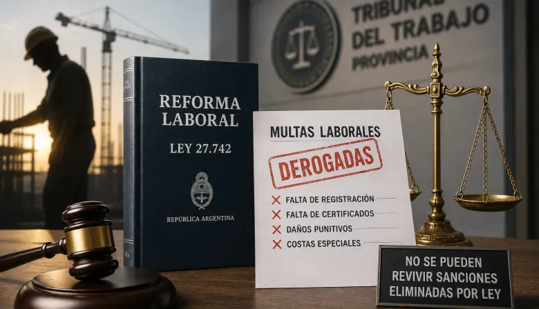 Chau multas: un fallo laboral cierra un atajo contra la Ley Bases