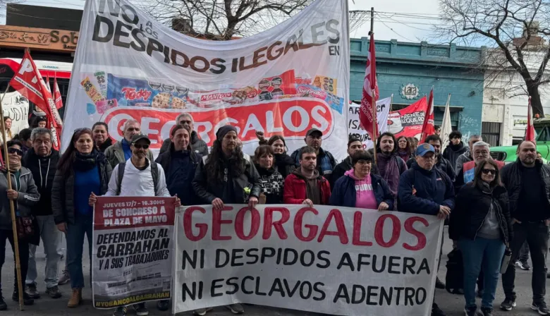 Georgalos: un año después, los despedidos siguen peleando por volver a trabajar