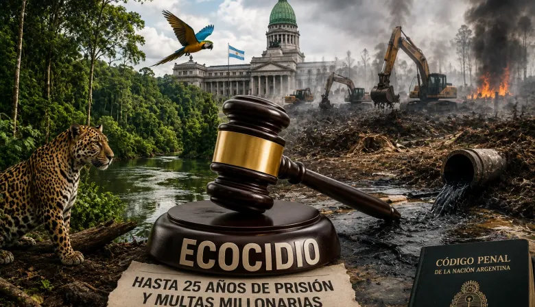 Daños ambientales irreversibles: el proyecto que endurece multas y prisión en Argentina