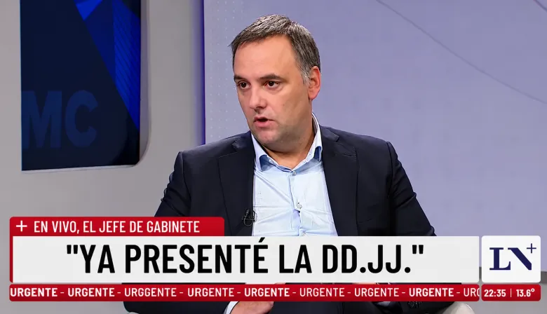 Adorni rompió el silencio: "Ahorré toda mi vida en negro"