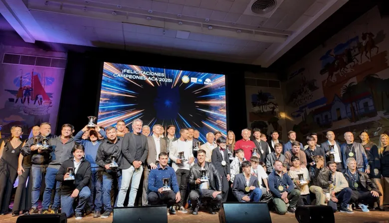 ACA premió a los campeones 2025 y reabrió la ilusión de ver la F1 en Argentina
