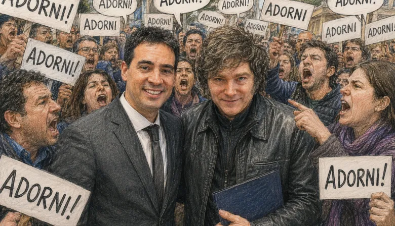 De la papa caliente para Ravier a la daga de Moisés a los militantes de CFK