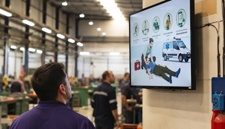 Adiós al papel en el trabajo: la nueva cartelería digital que simplifica un trámite