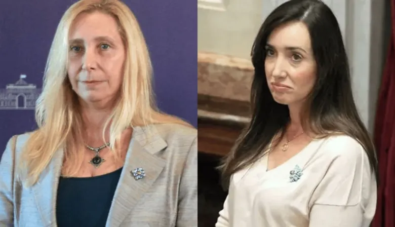 Victoria Villarruel fustigó a Karina Milei por la salida de Manuel Adorni