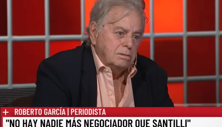 "19 hijos": la frase de Roberto García sobre Santilli que se volvió viral