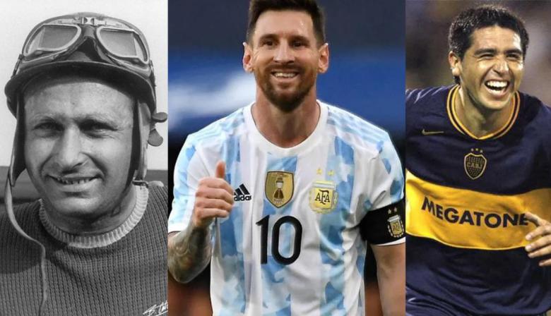 Messi, Fangio y Riquelme hacen del 24 de junio el "día más argentino de todos"