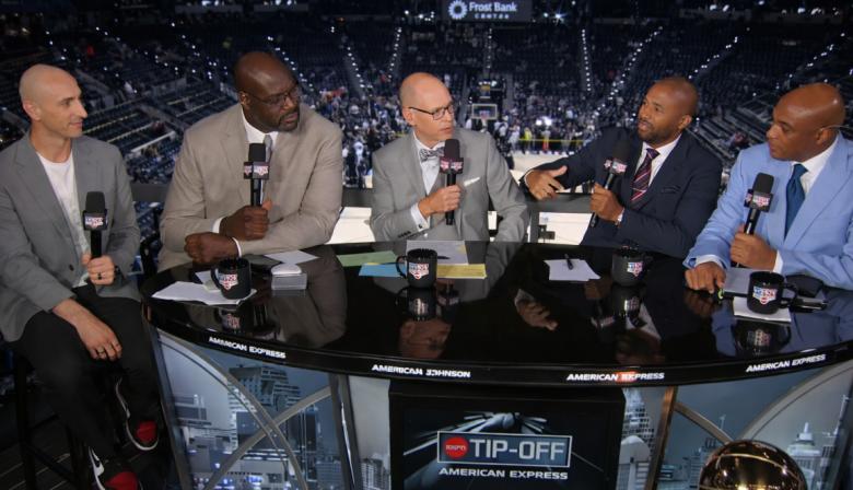 Manu Ginóbili debutó en Inside NBA y elogió a Wembanyama en los Spurs