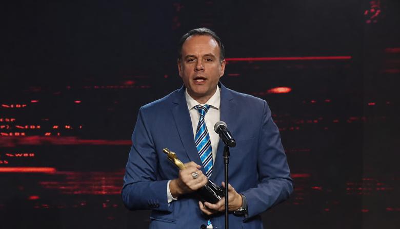 Daniel Avellaneda ganó el Martín Fierro al mejor columnista deportivo