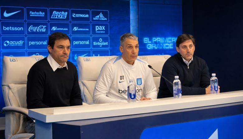 Juan Pablo Vojvoda asumió en Racing junto a Diego Milito y ya planifica refuerzos