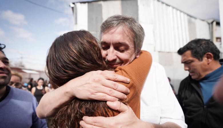 Máximo Kirchner corrigió a una jubilada que le agradeció a Cristina: qué dijo