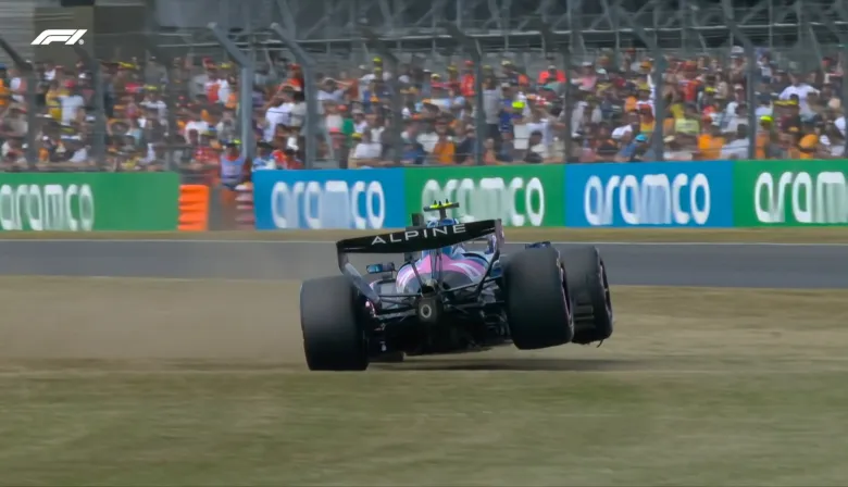 Colapinto se despistó en la clasificación y partirá 19° en Silverstone